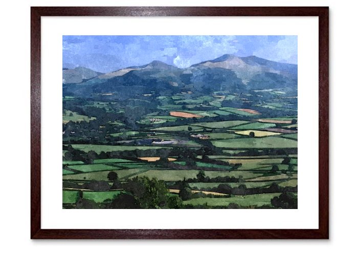 Brecon Beacons Framed Print